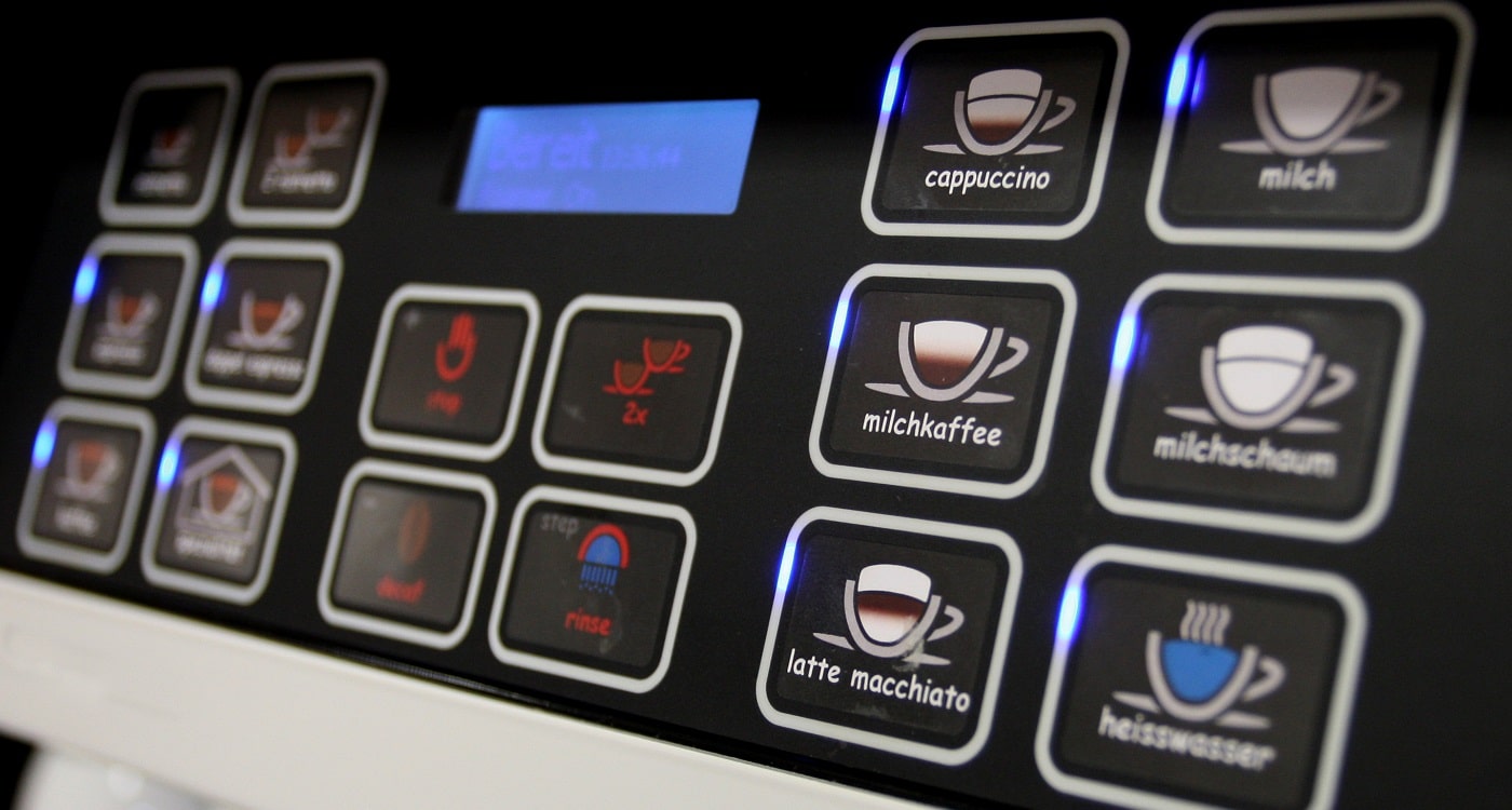 Ein Kaffeevollautomat für Gastro und Hotelgewerbe